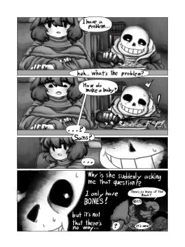 1boy 1girls aged_up bar bratty_(undertale) breasts breasts_bigger_than_head catty_(undertale) chara comic comic_page female female_chara flashback food funny grillby's human human_female if_happy ketchup ketchup_bottle male nervous repost sans sfw short-haired_female short_hair short_male skeleton undertale undertale_(series) voluptuous_female whitewo1f