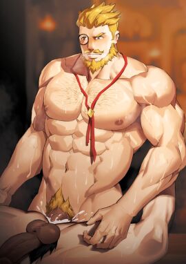 2boys abs anal anal_sex ass balls bara beard big_balls big_dom_small_sub big_muscles big_pecs big_penis blonde_hair blush chest_hair cum cum_drip cum_in_ass cum_inside cum_on_body cum_on_penis cumshot cyrus_(genshin_impact) daddy dilf dominant dominant_human dominant_male duo ejaculation erection gay genshin_impact hair holding_partner human human_dominating_human human_on_human human_penetrated human_penetrating_human hunk larger_human larger_male leaking_cum light-skinned_male light_skin lying male male/male male_only male_penetrated male_penetrating_male monocle muscles muscular muscular_human muscular_male navel nipples nude pecs penetration penis penis_in_ass pov pubic_hair receiving_pov sangewenhaox sex sideburns size_difference smaller_human smaller_male smaller_penetrated submissive submissive_human submissive_male submissive_pov sweat taker_pov yaoi zhuganchangjiadan