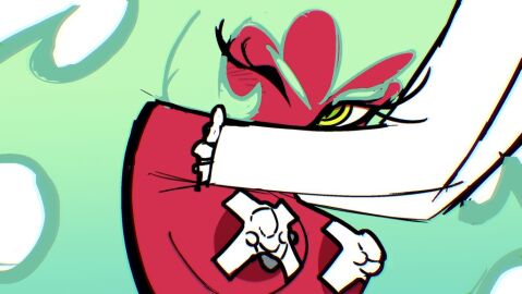 1girls big_areola big_nipples breasts breasts_out busty busty_female demon demon_girl female fleshpie669 medium_breasts nipple_piercing nipple_slip nipples one_eye_closed panty_&_stocking_with_garterbelt pasties pierced_nipples piercing piercings pinup scanty_daemon succubus