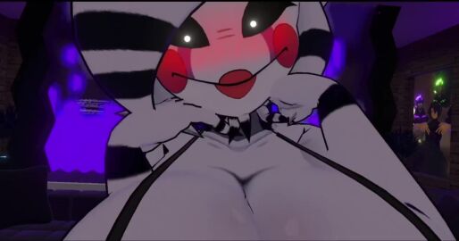 1girls cally3d five_nights_at_freddy's huge_breasts marie_(cally3d) marionette_(fnaf) tagme video vrchat
