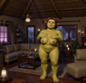 3d ai_assisted ass barefoot big_ass big_breasts big_butt breasts busty chubby_female curvy dreamworks dreamworks_animation dreamworks_pictures female house legs luscious_desire milf naked nipples ogress ogress_fiona paramount_pictures princess_fiona princess_fiona_(ogre) pussy ready_for_sex ready_to_fuck shrek_(film) shrek_(series) shrek_2 shrek_the_third swamp thick thick_ass thick_thighs wide_hips
