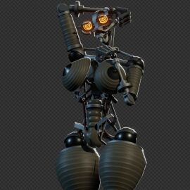 3d artificial_vagina atumalaca_3d breasts endoskeleton female female_focus female_only five_nights_at_freddy's five_nights_at_freddy's:_secret_of_the_mimic fleshlight m2_(fnaf) orange_eyes robot sexy_pose solo solo_female tagme the_mimic_(atumalaca_3d) the_mimic_(fnaf) thick_thighs