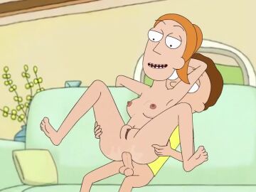 1boy 1boy1girl 1girls accurate_art_style anal anal_sex animated balls breasts brother brother_and_sister brother_and_sister_(lore) couch drool drooling incest indoors moaning morty_smith naked nepwt nipples nude on_model penis rick_and_morty shorter_than_30_seconds sister sitting sound summer_smith tagme teenage_girl teenager testicles video