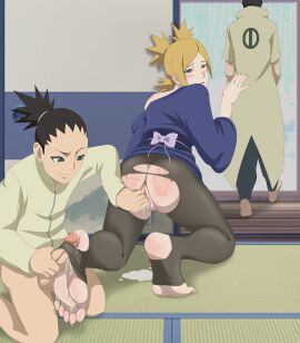 1girls 2boys adult_and_teenager ass ass_focus bent_over boruto:_naruto_next_generations cheating cheating_wife clothed_sex cucked_by_own_son cuckold duo_focus embarrassed exposed_ass family father_and_son feet female fetish fingering fingering_partner fingering_pussy foot_fetish foot_focus foot_play foot_worship footjob hiding husband_and_wife incest indoors japanese_house jifeng_ba_zhe kimono kneeling legwear long_toes male male/female mature_female milf moaning mother_and_son multiple_boys multiple_males nara_shikadai nara_shikamaru naruto naruto_(series) netorare ntr older_female older_female_and_younger_male pantyhose penis pussy sliding_doors soles spank_marks spanked_butt stealth_sex stirrup_legwear stormtrooper_(kingofwindd) temari toeless_legwear toes torn_clothes torn_pantyhose waving waving_hand wet_pussy younger_male