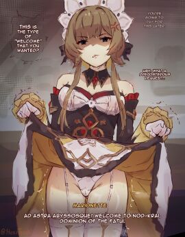 artist_request genshin_impact panties sandrone_(genshin_impact) tagme