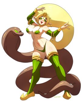 androgynous_dom belly_dance belly_dancer belly_dancer_outfit belly_dancing brainwashing dancer dancer_outfit dancing drooling elf elf_female elf_girl english_commentary female femsub gwevelyn_(incredibleintruder) happy_trance harem_girl harem_outfit highres hypnosis kaa_eyes mind_control ono-fire original slave slave_bikini slave_girl slave_outfit spiral_eyes story_at_source submissive_female