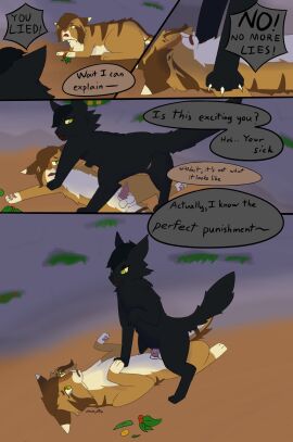 black_body black_fur comic cuntboy daughter_(lore) domestic_cat duo felid feline felis female feral feral_on_feral feral_penetrated feral_penetrating feral_penetrating_feral fur hi_res hollyleaf_(warriors) intersex intersex/female leafpool_(warriors) mammal mother_(lore) mother_and_child_(lore) mother_and_daughter_(lore) mother_penetrating_daughter parent_(lore) parent_and_child_(lore) parent_and_daughter_(lore) penetration sex soliloquysol warriors_(book_series)