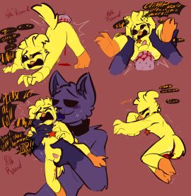 2024 2boys 2d 2d_(artwork) 2d_artwork aftermath anal anal_fingering anal_sex anatomically_correct anatomically_correct_genitalia anatomically_correct_penis anthro anthro_on_anthro anthro_only asking_to_stop ass ass_up begging begging_to_stop bleeding bleeding_from_anus bleeding_from_mouth blush cat cat_boy cat_ears cat_penis cat_tail catboy catnap catnap_(poppy_playtime) chicken closed_eyes critters_(poppy_playtime) crying crying_with_eyes_closed crying_with_eyes_open domestic_cat felid feline feline_penis fingering furry furry_only gallus gallus_(genus) gay gore guro holding holding_legs holding_other holding_person kickinchicken kickinchicken_(poppy_playtime) licking licking_cheek male mob_entertainment necklace no_humans noncon nonconsensual open_mouth overstimulated overstimulation penis poppy_playtime poppy_playtime_(chapter_3) purple_body purple_fur purple_skin purple_tongue sad1sticmf sex size_difference small_penis smiling_critters spiked_penis spread_legs star star_necklace suffering tagme tail_up tears tears_in_eyes tears_of_pain text yellow_body yellow_feathers yellow_fur yellow_skin