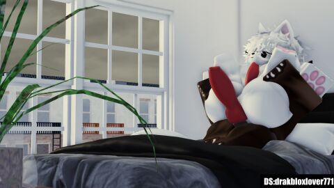 2boys 3d bed bedroom drakbloxlover771 full_nelson furry furry_only gay knot male male_only roblox robloxian sex tagme