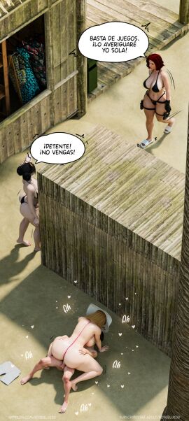 1boy 3d 3girls alaric_(roseblue3d) ass avengers big_ass big_breasts big_thighs black_widow_(marvel) bottom_heavy breasts bust busty chest curvaceous curvy curvy_figure female female_focus height_difference hero heroine hips hourglass_figure huge_ass huge_breasts huge_thighs human large_ass large_breasts large_thighs legs light-skinned_female light_skin lilith_grayson male male/female marvel marvel_comics mature mature_female multiple_females multiple_girls my_neighbor's_widow natasha_romanoff original_character original_characters red_hair rose_blue_3d russian russian_female scarlett_johansson short_male slim_waist sophie_scott spy straight superhero superheroine thick thick_hips thick_legs thick_thighs thighs top_heavy voluptuous voluptuous_female waist wide_hips wide_thighs