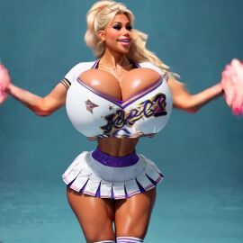 ai_generated animated bimbo bimbo_body bimbo_lips bouncing_breasts bubble_butt caphalorthrow cheerleader cheerleader_outfit cheerleader_uniform huge_ass huge_breasts massive_breasts pom_poms skirt tagme thick_ass thick_lips thick_thighs video