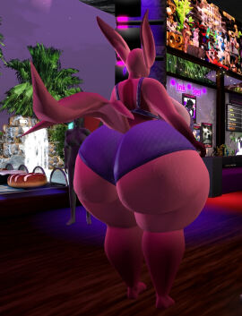 ass big_ass bubble_ass bubble_butt female ferialexonar furry huge_ass hyper_ass tagme thick_thighs wide_hips