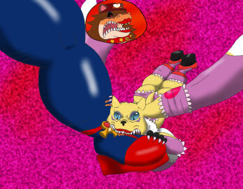 alythewolfcat ammit ammit_(alythewolfcat) angry anthro armwear ass attacked bandai_namco big_ass big_butt bite canid canine cheetah clothing collar common_hippopotamus crocodile crocodilian demon digimon digimon_(species) egyptian_mythology elbow_gloves felid feline fenekmon footwear fox frilly frilly_clothing frilly_panties frilly_underwear furaffinity gloves handwear hi_res high_heels hippopotamid hybrid legwear lopmon makeup mammal middle_eastern_mythology mythology panties renamon reptile scalie shoes short_stack spiked_collar spikes stockings stripper underwear what