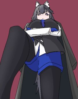 a_sea animated arknights female foot_fetish footwear texas_(arknights) texas_the_omertosa_(arknights)