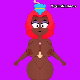 animated anon anonymous_male big_breasts boobjob brawl_stars breasts breasts_out brown_nipples cock dick female juju_(brawl_stars) loop looping_animation male male/female penis red_hair supercell tagme titjob video