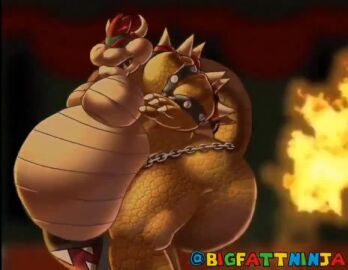 1boy animated anthro ass belly big_belly big_butt bigfattninja bowser bowser_fart_gif bulge burping burping_fire butt_slap clothing digital_media_(artwork) fart fart_fetish fat fat_belly fat_male fire_fart furry furry_male furry_only gigantic_belly huge_belly indoors koopa large_belly laugh low_res male male_only mario_(series) meme mostly_nude nintendo obese obese_male overweight overweight_male reptile rumbling_stomach scalie screaming side_view signature slap solo sound sound_edit sound_warning standing tagme tail thong underwear video yelling yellow_body