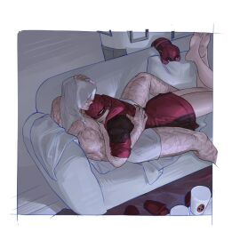 deadpool gay lkikai male male/male male_only marvel marvel_comics peter_parker spider-man spider-man_(series) wade_wilson