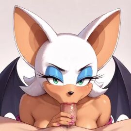 ai ai_generated blowjob deepthroat fellatio male/female rouge_the_bat sucking sucking_penis tagme video