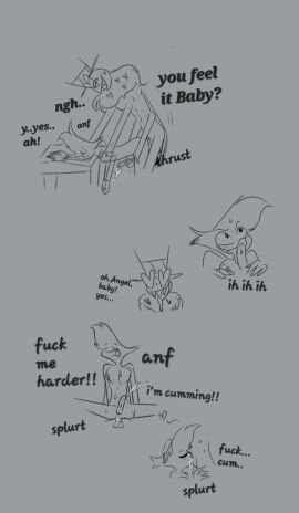 angel_dust_(hazbin_hotel) dialogue english_text gay hazbin_hotel male male/male male_only sex tagme valentino_(hazbin_hotel) yaoi