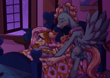 absurd_res anus ass balls bed blush bodily_fluids brother_(lore) brother_and_sister_(lore) crotchboobs detailed_background duo equid equine female female_penetrated feral fluttershy_(mlp) friendship_is_magic furniture genitals hair hasbro hi_res incest_(lore) inside male male/female male_penetrating male_penetrating_female mammal mouth_closed my_little_pony mythological_creature mythological_equine mythology pegasus penetration penile penile_penetration penis pupils pussy quadruped sex sibling_(lore) sister_(lore) sketchy_skylar smile sweat teats thick_thighs three-quarter_view tongue tongue_out vaginal_penetration vulva wings zephyr_breeze_(mlp)