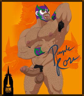 1boy abs arm_hair armpit_hair armpits balls big_balls big_muscles big_nipples big_pecs big_penis black_hair chest_hair daddy dark-skinned_male dark_skin dilf erect_nipples erection flexing foreskin gay greeneyedwolfking hair hairy hairy_balls hairy_chest hairy_male happy_trail huge_cock human hunk latino leg_hair luchador luchador_mask male male_only muscles muscular muscular_human muscular_male navel nipples nude partially_retracted_foreskin pecs penis pubic_hair retracted_foreskin signature solo sweat uncircumcised wrestler