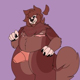 ambiguous_gender andromorph animal_genitalia anthro belly big_belly big_clitoris canid canine canis clitoris curled_tail dick_clit digital_media_(artwork) erection fur genitals gesture hair hand_gesture hand_on_hip herm hi_res huge_clitoris humanoid hyper hyper_clitoris hyper_genitalia intersex knot knotted_clitoris knotted_penis male mammal mastectomy_scar mythological_canine mythological_creature mythology nipples nude overweight penis pointing scar simple_background skyler_the_dragon slightly_chubby solo tail teeth thick_thighs trans_(lore) trans_man_(lore) vulva werecanid werecanine werecreature werewolf wolf