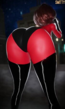 big_ass big_breasts elastigirl fat_ass fat_butt female female_focus female_only helen_parr tagme the_incredibles thick_thighs video