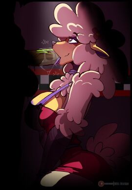 alternate_version_at_source animatronic anthro areola_outline big_breasts bodily_fluids bovid breasts caprine clothed clothing dress duo female female_focus genitals heart_eyes heart_symbol human lorenzo_waterman_(the_walten_files) machine male male/female mammal oral penis playingpossum pumpkin_rabbit_(the_walten_files) robot saliva saliva_on_penis sha_(the_walten_files) sheep sheep_tail solo_focus the_pumpkin_rabbit the_walten_files tongue tongue_out tongue_out_blowjob