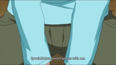 1boy 1girls 2d amanee! animated areolae black_hair blush bouncing_breasts breasts brown_hair bush erection female has_audio hentai male medium_breasts milf moaning navel nipples penis pubic_hair purple_eyes pussy screencap sex shorter_than_30_seconds sound straight sweat tagme thighs uncensored vagina video wet_pussy yui_(amanee!)