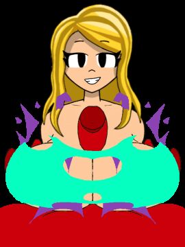 1boy 1girls 2d animated beat_banger beat_banger_(mod) big_breasts boobjob breasts female holding_breasts huge_boobs huge_breasts loop male noodle_hair paizuri pls_donate ripped_clothing roblox roblox_game robloxian titfuck_under_clothes titjob toriel_beat_banger transparent_background