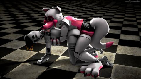 2024 3d absurd_res acting_like_a_dog animatronic anthro bear bodily_fluids breast_grab breasts canid canine checkered checkered_floor clenched_teeth crying digital_media_(artwork) doggy_style dominant dominant_futa dominant_intersex duo fan_character five_nights_at_freddy's fox from_behind_position funtime_foxy_(fnaf) futa/futa futa_penetrated futa_penetrating futa_penetrating_futa futa_penetrating_intersex futanari grabbing_from_behind hair_down hand_on_breast hi_res intersex intersex/intersex intersex_penetrated intersex_penetrating intersex_penetrating_futa intersex_penetrating_intersex looking_pleasured machine mammal pain painful_penetration penetration pink_body robot robot_anthro saliva saliva_on_tongue scottgames sex sister_location source_filmmaker_(artwork) tail tears teeth tongue tongue_out watermark white_body zelyonka