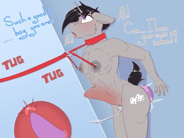 1boy 4:3 absurd_res against_surface against_wall anal anal_masturbation anal_orgasm anal_sex anthro ass blush bodily_fluids breasts chapaevv chastity_cage chastity_device collar cum digital_media_(artwork) dildo ejaculation english_text fan_character flat_chastity_cage genital_fluids genitals hands-free hasbro heart_eyes heart_symbol hi_res leash lucky_roll male male_only male_penetrated masturbation my_little_pony naked nude object_in_ass orgasm penetration prostate_orgasm prostate_stimulation sex_toy sex_toy_in_ass sex_toy_insertion simple_background sissy_femboy_nipples solo stomach_bulge tail text x-ray_(disambiguation)