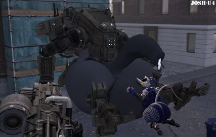 3d ass balls extreme_size_difference face_on_balls female holding_weapon huge_balls huge_cock hugging_balls josh-u4 legion_(titanfall) male massive_balls massive_penis mecha minigun officer_flint officer_flint_(foretbwat) on_top penis police police_hat police_uniform precum rat robot size_difference tail thick_ass thick_thighs titanfall titanfall_2 weapon white_hair