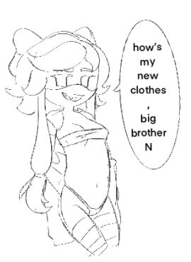 barely_clothed cyn_(murder_drones) female female_focus female_only glitch_productions implied_incest implied_male_pov kiwixen looking_at_viewer male murder_drones n_(murder_drones) petite petite_body robot robot_girl solo solo_focus ugly worker_drone