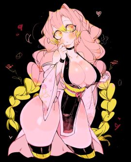 1girls 2024 2d 2d_(artwork) asian asian_female ass bare_shoulders big_ass big_breasts big_butt blush blushing bracelet braided_hair braided_ponytail braided_twintails breasts choker cleavage clothed clothed_female clothing color colored curvaceous curvy curvy_body curvy_female curvy_figure demon_slayer fantasy female female_focus female_only full_color hair hair_between_eyes heart heart-shaped_pupils hips huge_ass huge_breasts huge_butt japanese japanese_female kanroji_mitsuri kimetsu_no_yaiba kunoichi kunoichi_dress large_ass large_breasts large_butt light-skinned_female light_skin long_hair manga mole mole_under_eye multicolored_hair pink_hair ponytail shounen_jump solo solo_female solo_focus stockings thick_thighs thighhighs thighs twintails usa37107692 voluptuous voluptuous_female yellow_eyes yellow_hair