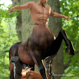 3d abs anal anal_sex armor balls bodily_fluids centaur cum digital_media_(artwork) duo ejaculation equid equid_taur equine erection european_mythology forest genital_fluids genitals greaves greek_mythology horse human human_on_taur human_penetrated humanoid_taur interspecies jewelry lying male male/male male_penetrated male_penetrating male_penetrating_male mammal mammal_taur mouth_closed mythology namjalicious necklace nipples nude on_back penetration penis plant sabatons sex spread_arms spread_legs spreading taur taur_penetrating taur_penetrating_human teeth text tree url