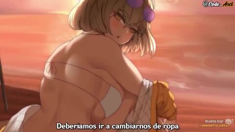 1boy 2girls among_us among_us_reference animated animation anis_(nikke) anis_(sparkling_summer)_(nikke) ass beach big_ass big_butt big_penis bigger_male breast_grab breasts breasts_bigger_than_head breasts_out brown_hair bubble_ass bubble_butt clothed_female_nude_male cock cock_worship commander_(nikke) crewmate_(among_us) cum cum_in_pussy cum_inside enormous_ass enormous_breasts fat_ass female femdom femsub filled_to_the_brim fondling_breast full_nelson glasses goddess_of_victory:_nikke great_celacanto_(gcelacanto/inmortalgreat) jerking jerkingoff_another kissing kissing_while_penetrated large_breasts large_penis legs_up light-skinned_female light-skinned_male light_skin long_penis longer_than_30_seconds longer_than_one_minute male male/female massive_ass massive_breasts muscular muscular_male naked_female naked_male nipples okaimikey opennsfwsp penis pussy rapi_(classic_vacation)_(nikke) rapi_(nikke) rough_sex seductive seductive_smile shortstack smaller_female spanish spanish_dialogue spanish_text spanish_voice_acting squishsuccubus stroking_cock stroking_penis sunset tagme vagina vaginal_penetration video voice_acted yasei_neko