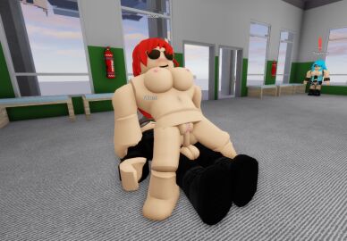 1boy 1girls 3d background_character balls breasts duo_focus entry_point female male ninjashyper2 nipples penis pussy roblox roblox_game robloxian rose_(entry_point) self_upload sex sparrow_(entry_point) tagme wren_(entry_point)