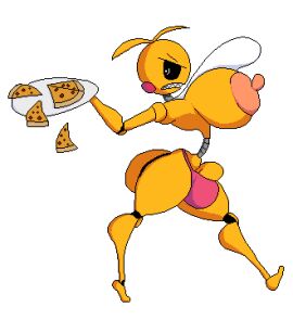 1futa animatronic animatronic_female breasts breasts_bigger_than_head breasts_out chicken chicken_girl female five_nights_at_freddy's five_nights_at_freddy's_2 futanari hyper-thin_waist hyper_breasts intersex keelgabeytheart pixel_art robot robot_girl scottgames solo toy_chica_(fnaf)