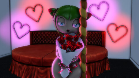 1girls 4kids_entertainment cosmo_the_seedrian female flowers heart heart_bed holidays neon nude seedrian solo sonic_(series) sonic_the_hedgehog_(series) sonic_x sonicthebitch tms_entertainment valentine's_day