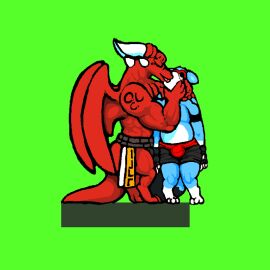 animated bates_(oh_so_hero!) big_penis biting_neck furry gay handjob joe_(oh_so_hero!) kissing male masturbation neck_bite oh_so_hero! penis undressing yaoi