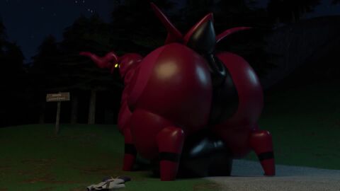 3d animated blender collaboration digestion discarded_clothing fart fart_cloud farting loop muffled muffled_scream nemona_(pokemon) pokemon scolipede simsalabime sound struggling_prey tagme uncaring uncaring_pred video video_games vore vore_belly