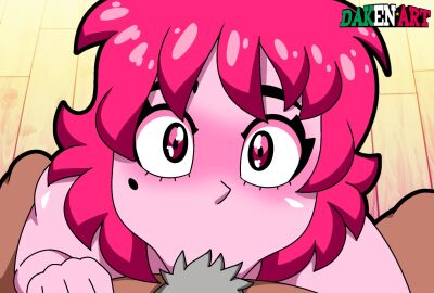 1boy 1girls 2023 blowjob blowjob_face blush blushing_profusely brown_body brown_fur brown_skin daken_art_(artist) daken_henderson_(artist) female isabella_(daken_henderson) looking_at_viewer male male/female mole mole_under_eye naked naked_female naked_male older_male older_male_and_younger_female oral oral_penetration oral_sex original original_character pink_body pink_eyes pink_fur pink_hair pink_skin pubic_hair red_hair shiny_eyes shiny_hair shiny_skin short_hair tagme tagme_(artist) tagme_(character) teenager young younger_female