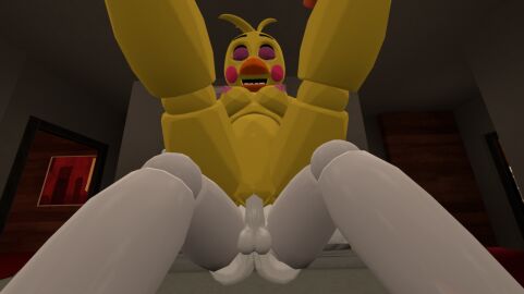 1futa 1girls 3d anthro beak chicaxmangle female five_nights_at_freddy's five_nights_at_freddy's_2 futa_on_female futanari intersex mangle_(fnaf) pussy toy_chica_(fnaf) vaginal_penetration