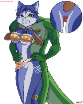 1boy 1girls afraid anal anal_only anal_sex anthro anthro_female anthro_on_anthro anthro_only anthro_penetrated anthro_penetrating anthro_penetrating_anthro anus armor azex big_breasts bikini bikini_top black_nose blue_body blue_fur blue_hair blush body_markings breasts canine canis clawed_fingers claws cleavage clitoris clothed_female clothed_female_nude_male clothing cut-in dubious_consent duo faceless_anthro faceless_male feet_out_of_frame female female_virgin forced_anal fur furry furry_ass furry_breasts furry_ears furry_female furry_only furry_tail gold_(metal) gold_bracelet gold_chain gold_collar gold_jewelry green_body green_eyes green_scales green_skin gritted_teeth hair hair_ornament hands_on_hips hands_on_own_chest head_jewelry head_piece huge_breasts humanoid_genitalia humanoid_penis hymen interspecies jewelry krystal legs_together lizard lizardman loincloth loincloth_aside male male/female male_behind_female male_penetrating mammal mammal_humanoid multicolored_body multicolored_fur multiple_views nintendo nude nude_male partially_clothed pauldrons penis penis_in_anus pussy questionable_consent scales scalie scalie_humanoid scalie_male scared sci-fi science_fiction sex sex_from_behind sharpclaw sharpclaw_(star_fox) short_hair standing_behind standing_sex star_fox star_fox_adventures straight straight_sex tail tattoo tattoos teeth_clenched teeth_showing thighs two-tone_body two-tone_fur video_games virgin virgin_doing_anal virginity white_background white_breasts white_fur white_markings white_tattoo white_teeth wide_hips