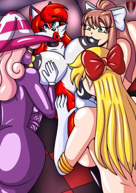 2024 2futas 2girls absurd_res animal_genitalia animal_penis anthro ass big_ass big_breasts big_penis bishoujo_senshi_sailor_moon blonde_hair bow breast_sucking breasts brown_hair canid canine crossover doki_doki_literature_club eastern_and_western_character equine_genitalia equine_penis fellatio female foursome fox futa_on_futa futanari genitals green_eyes group group_sex harem herm hi_res huge_ass huge_breasts human intersex ladyfoxheart large_ass large_breasts large_penis latex mammal mario_(series) minako_aino monika_(doki_doki_literature_club) nintendo nipple_fetish nipple_play nipple_suck oral orgy original_character paper_mario paper_mario:_the_thousand_year_door penile penis red_fox sailor_venus sally_foxheart sex shadow_siren sucking super_mario_bros. team_salvato true_fox vivian_(paper_mario)