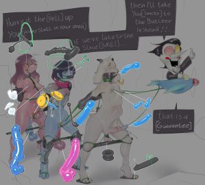 aircraft airplane anal anal_sex anthro arms_tied asphyxiation auction balls balls_stretcher binder_(restraint) bondage bound bound_together bovid breath_play caprine captured chastity_cage chastity_device clothing cock_and_ball_torture cock_and_balls_torture collar deltarune dialogue dildo dildo_insertion enslaved eyewear feet_torture flip_flops footwear futanari gag gagged gay gay_male genital_torture genitals glasses goat group hands_behind_back hands_tied herm hi_res human humanoid intersex kinkykong kris_(deltarune) legs_tied lizard machine male male_ryona malesub mammal nipple_fetish nipple_play object_in_ass penetration penis pointy_nose ralsei ralsei_with_white_fur reptile restraints robot robot_humanoid rope sandals scalie sex_toy sex_toy_in_ass sex_toy_insertion shoes slave slave_auction spamton_g_spamton stomach_bulge susie_(deltarune) text trapped undertale undertale_(series) urethral urethral_bulge urethral_chastity urethral_penetration vehicle yaoi