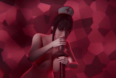 1girls 3d animated arm_warmers aroused ass big_breasts biting_lip blender breasts cameltoe chainsaw_man dialogue domination english_text female fingerless_gloves hands_behind_back hearts_around_body horny huge_breasts in_heat jinushi_san lipstick makima_(chainsaw_man) mommy mommy_dom mommy_kink mommydom musk nail_polish nipple_bulge nipples nurse nurse_cap nurse_uniform red_hair revealing_clothes secretly_wants_it seductive shiny_skin skimpy_clothes slim_waist smell solo solo_female solo_focus stockings tagme thick_thighs video wide_hips yellow_eyes