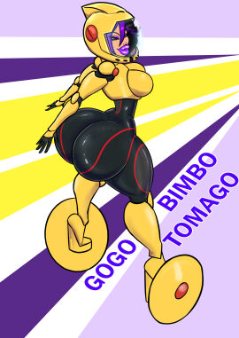 1girls alternate_version_available ass big_breasts big_hero_6 big_hips big_lips big_thighs bimbo bimbo_body bimbo_lips bimbofication bimbofied black_bodysuit black_hair black_skinsuit bodysuit bottom_heavy bradtanker3 breasts brown_eyes bubble_ass bubble_butt clothed clothed_female clothing disney english_text eyeshadow female female_only full_lips gogo_tomago helmet high_heels huge_ass huge_butt light-skinned_female light_skin lipstick marvel marvel_comics platform_heels plump_lips purple_eyeshadow purple_hair purple_lips purple_lipstick round_ass round_butt skin_tight skin_tight_clothes skin_tight_suit skinsuit slim_waist small_waist solo solo_female text thick_thighs two-tone_hair very_high_heels voluptuous voluptuous_female wedge_heels wide_hips yellow_helmet