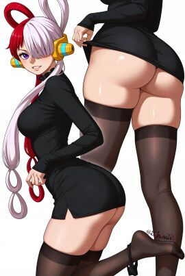ai_generated clothing female female_only one_piece uta_(one_piece) zabanili11